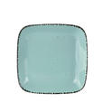 SUPPENTELLER URBAN LIFE SQUARE  22/22 cm  - Türkis, LIFESTYLE, Keramik (22/22cm) - Landscape
