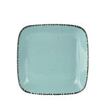 SUPPENTELLER URBAN LIFE SQUARE  22/22 cm  - Türkis, LIFESTYLE, Keramik (22/22cm) - Landscape