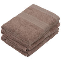 SADA RUČNÍKŮ, 50/90 cm, šedohnědá - šedohnědá, Konvenční, textil (50/90cm) - Esposa
