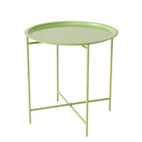 TABLETTTISCH Hellgrün  - Hellgrün, LIFESTYLE, Metall (46/47cm) - Boltze Home