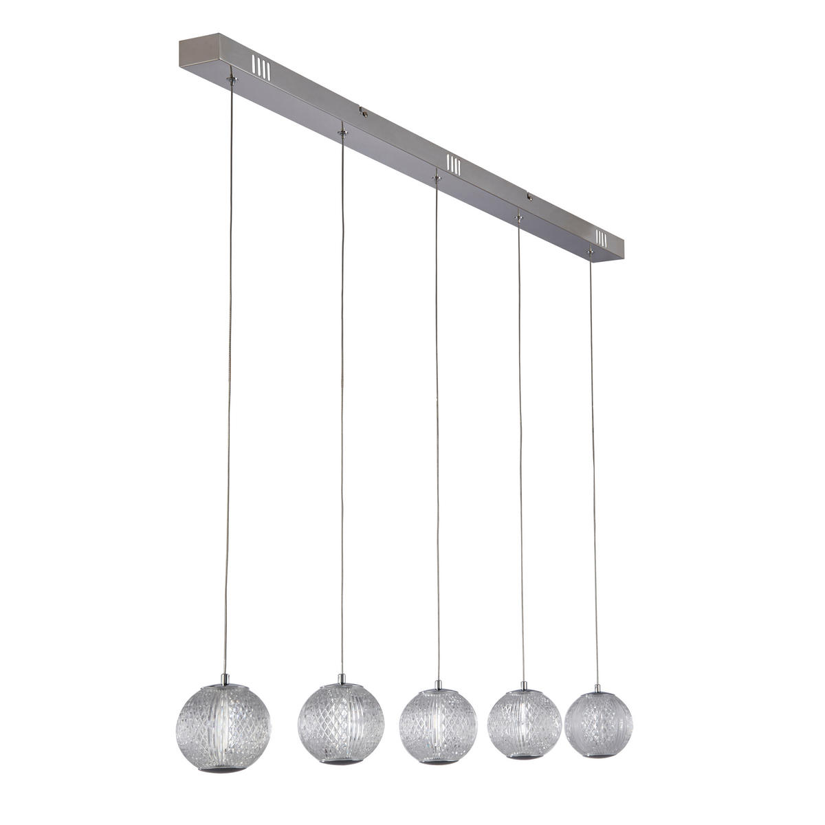 LED-HÄNGLAMPA Allure 100/10/150 cm  - svart/guldfärgad, Design, metall/plast (100/10/150cm)