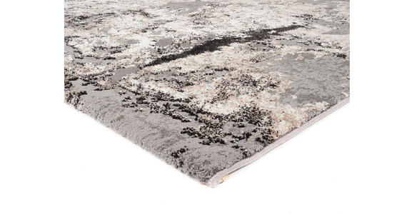 VINTAGE-TEPPICH 65/130 cm Timeline Quantum Hellgrau - Hellgrau, Design, Textil (65/130cm) - Novel
