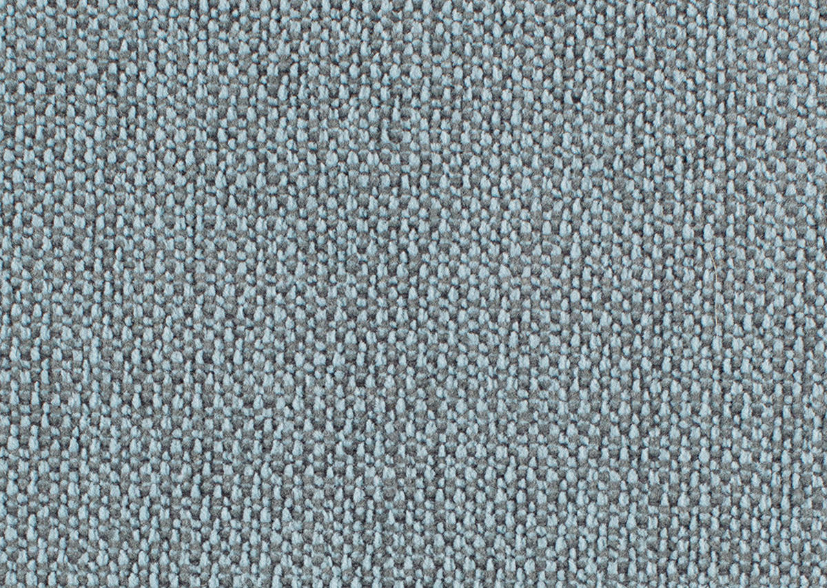 3-SITZER-SOFA  in Flachgewebe Blau  - Blau/Schwarz, Design, Textil/Metall (210/71/91cm) - Schöner Wohnen
