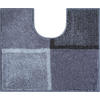 WC PŘEDLOŽKA, 50/60 cm - šedá, Basics, textil/plast (50/60cm) - Grund