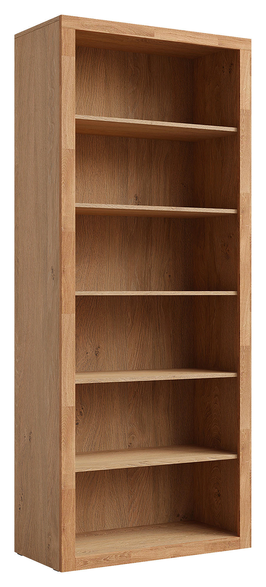 REGAL Eiche Eichefarben  - Eichefarben, Natur, Holz/Holzwerkstoff (90/212/42cm) - Linea Natura