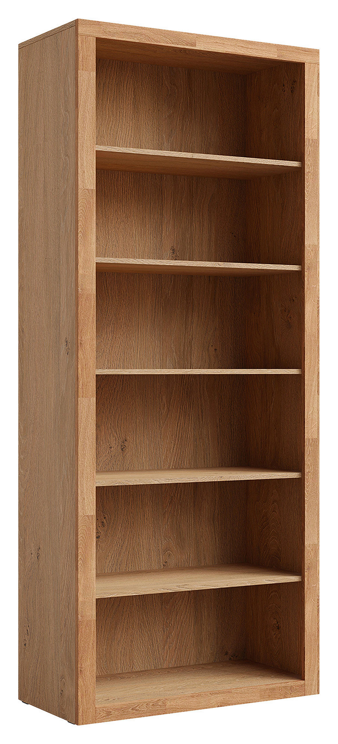 REGAL Eiche Eichefarben  - Eichefarben, Natur, Holz/Holzwerkstoff (90/212/42cm) - Linea Natura