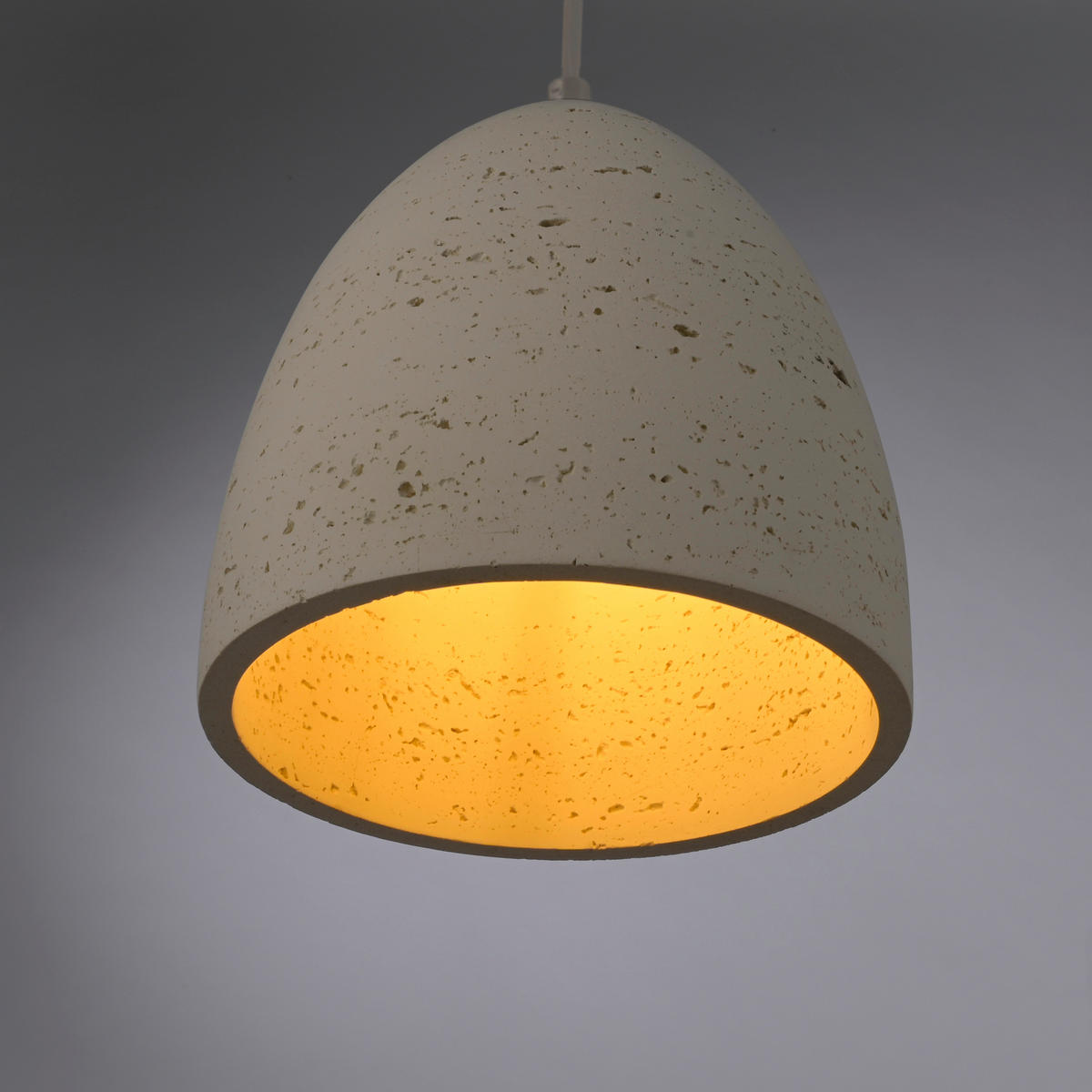 LED-PENDELLEUCHTE 21/21/120 cm  - Creme, KONVENTIONELL, Kunststoff/Metall (21/21/120cm) - Schöner Wohnen