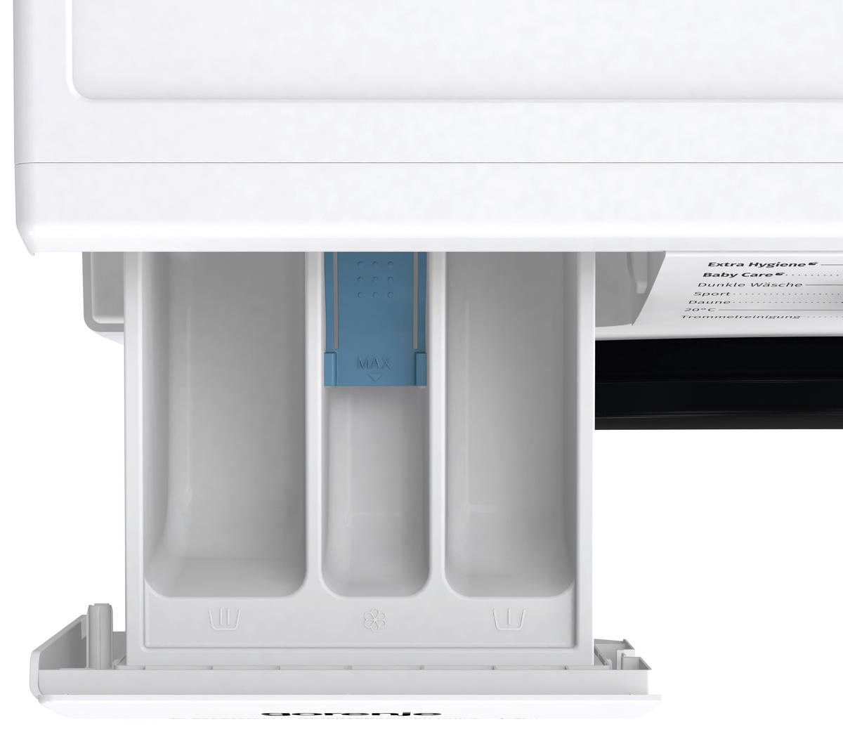 WASCHMASCHINE WNHEI74SAPS  - Weiß, MODERN, Glas/Kunststoff (59,5/85/47cm) - Gorenje