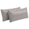 NIERENKISSEN  - Hellgrau, Konventionell, Leder (65/25cm) - Sit & More