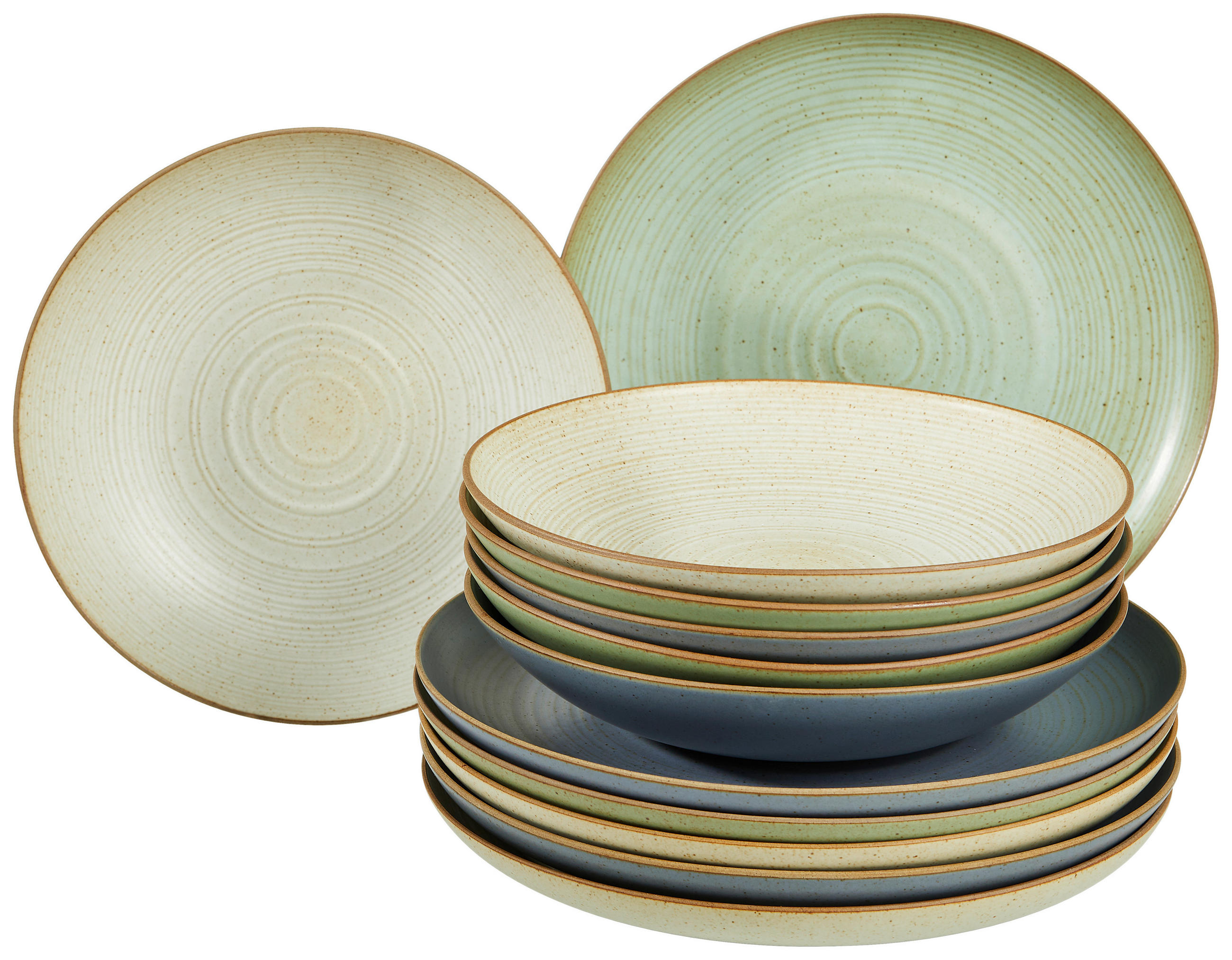 TAFELSERVICE 12-teilig  - Multicolor, Basics, Keramik (30/30/30cm) - Thomas