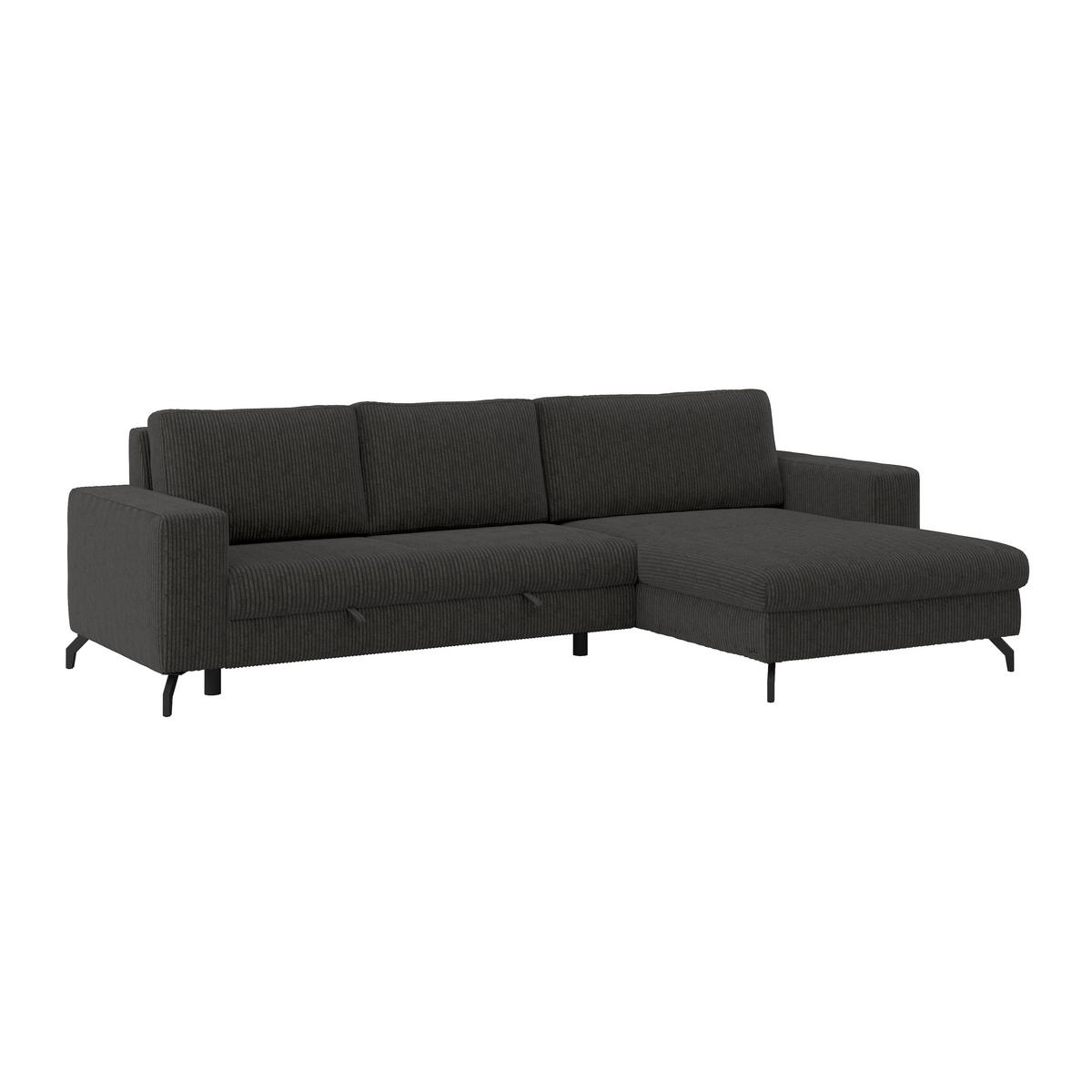 ECKSOFA Grau  - Grau, Trend, Textil (290/178cm) - P & B