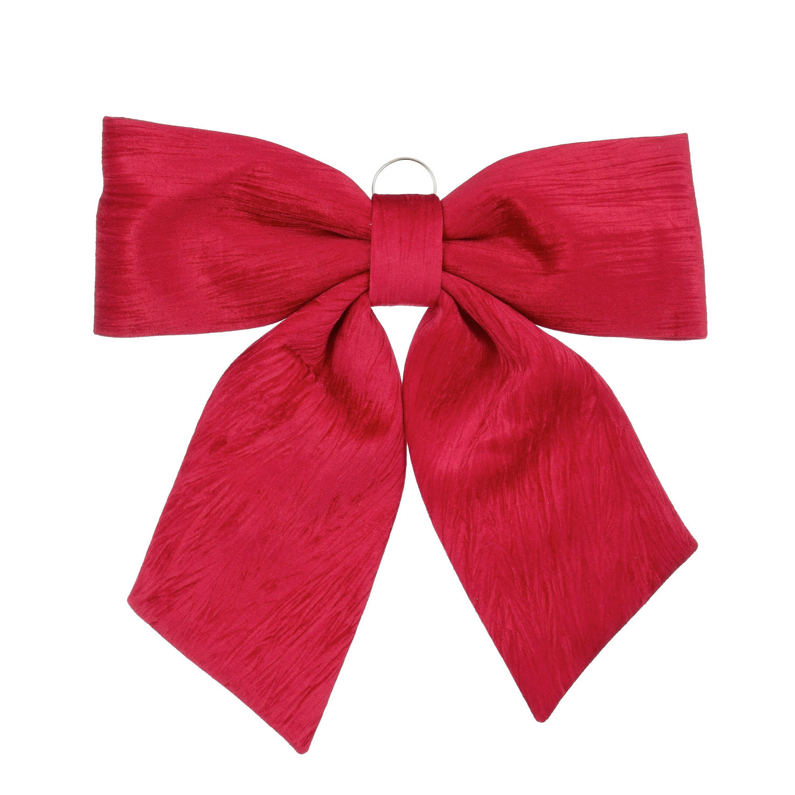 OBESEK ZA BOŽIČNO JELKO - bordo, Basics, tekstil (67/72/3.5cm)