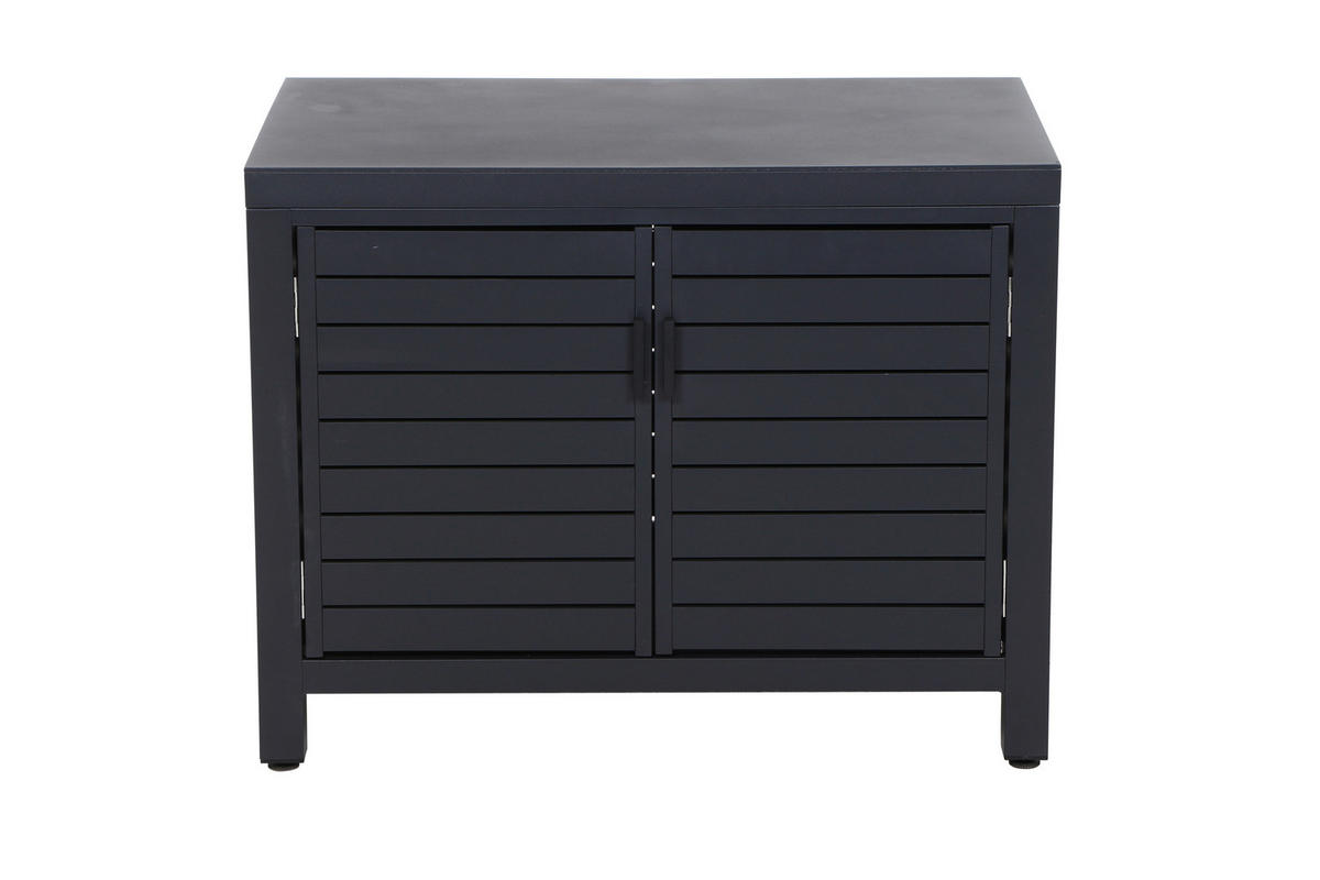 OUTDOORKÜCHE - Anthrazit, Basics, Metall (180/70,5/56cm) - Siena Garden