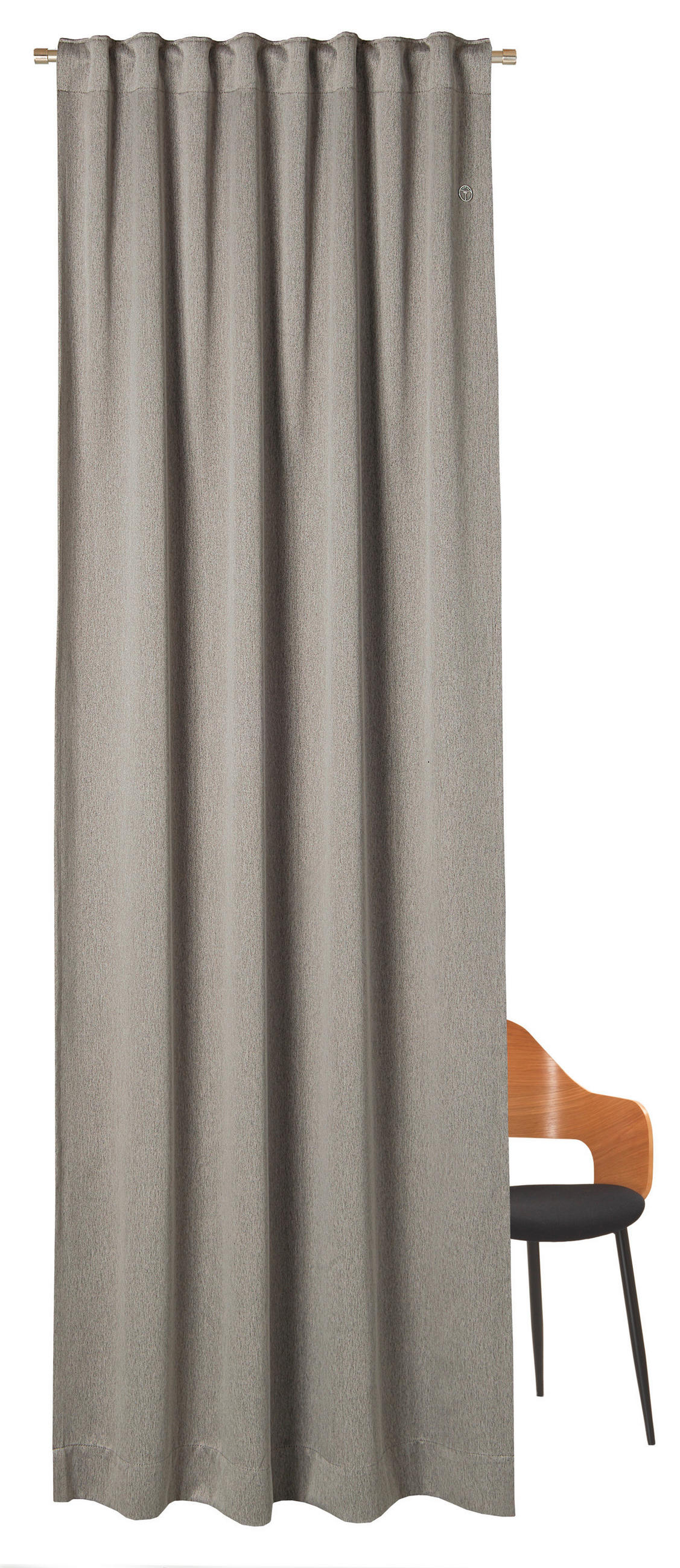HOTOVÝ ZÁVĚS, neprůsvitné, 130/250 cm - jílová barva, Design, textil (130/250cm) - Joop!