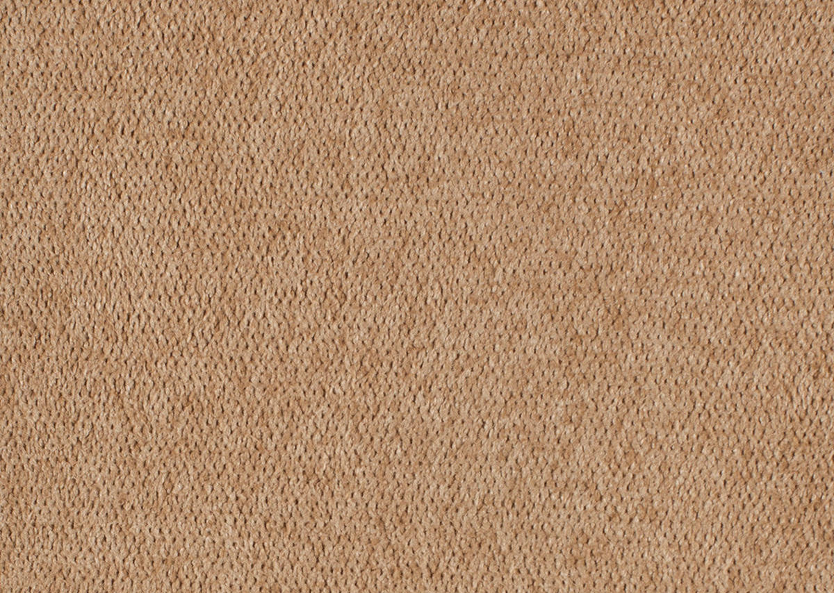ECKSOFA in Chenille, Mikrofaser Cappuccino  - Schwarz/Cappuccino, Design, Textil/Metall (157/299cm) - Dieter Knoll