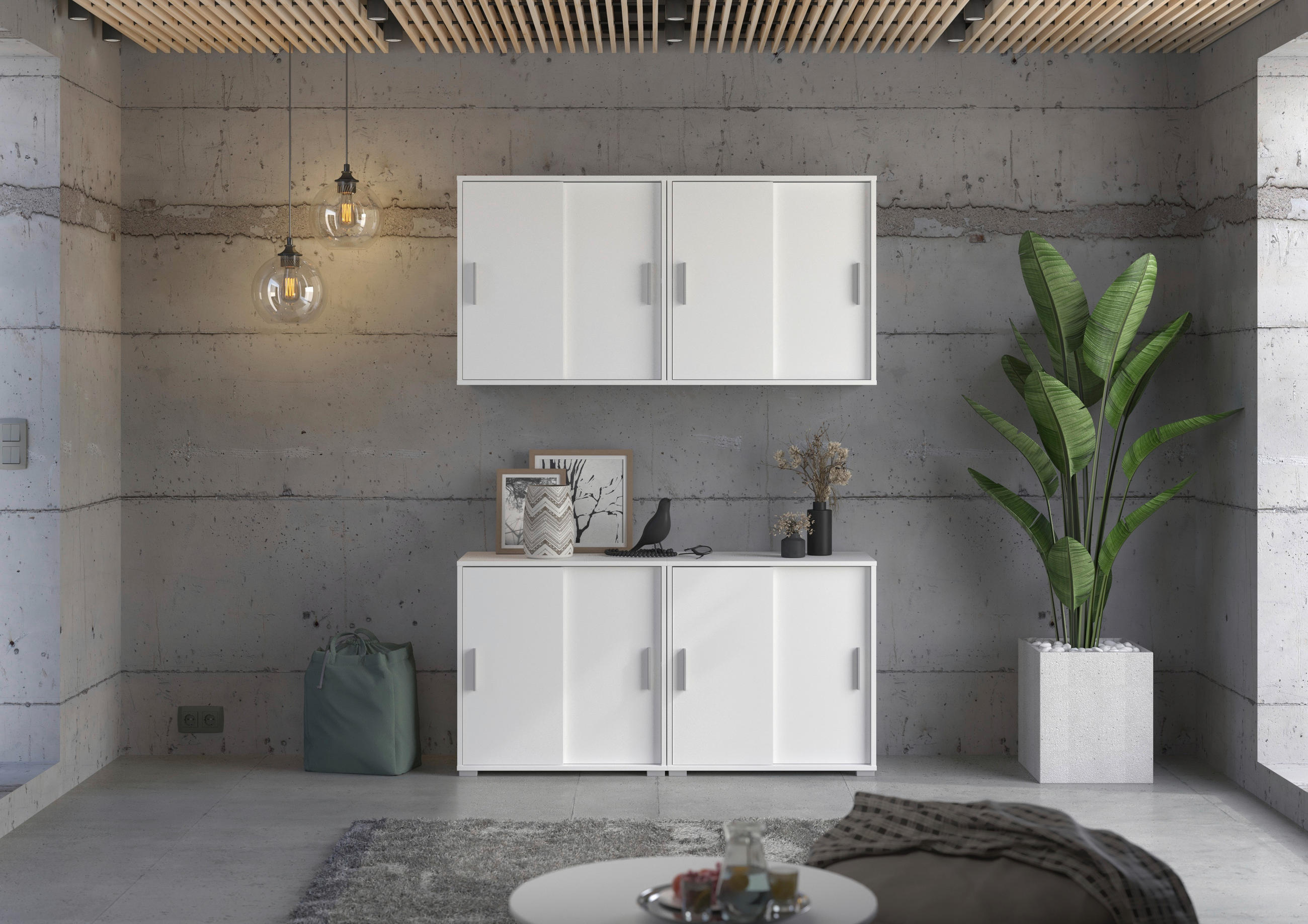 AKTENSCHRANK 68/72/40 cm - Weiß, MODERN, Holzwerkstoff (68/72/40cm) - MID.YOU