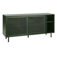 SIDEBOARD  in 160/75/45 cm  - Olivgrün, Basics, Metall (160/75/45cm) - Boxxx