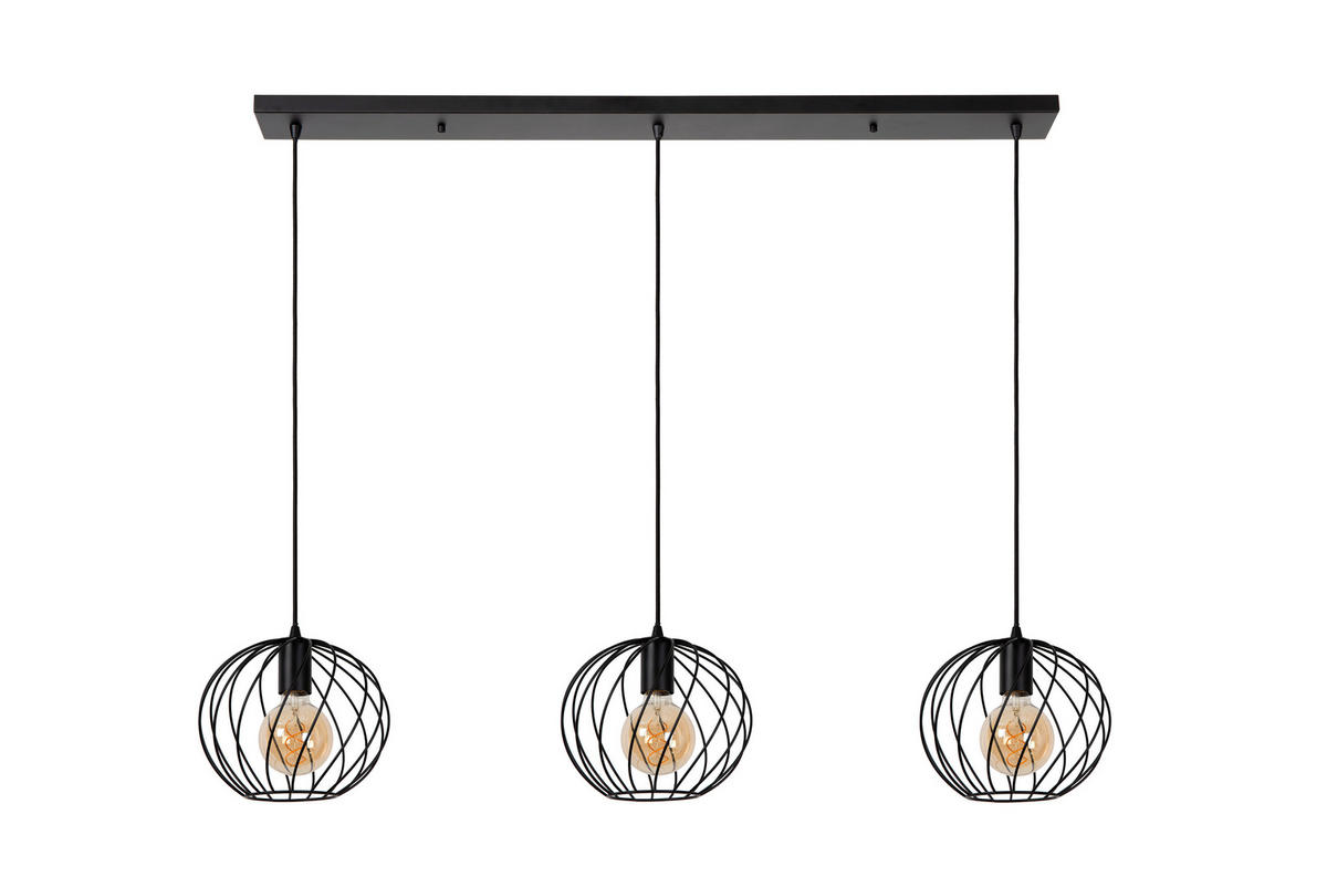 PENDELLEUCHTE 130/25/150 cm    - Design, Metall (130/25/150cm) - Lucide
