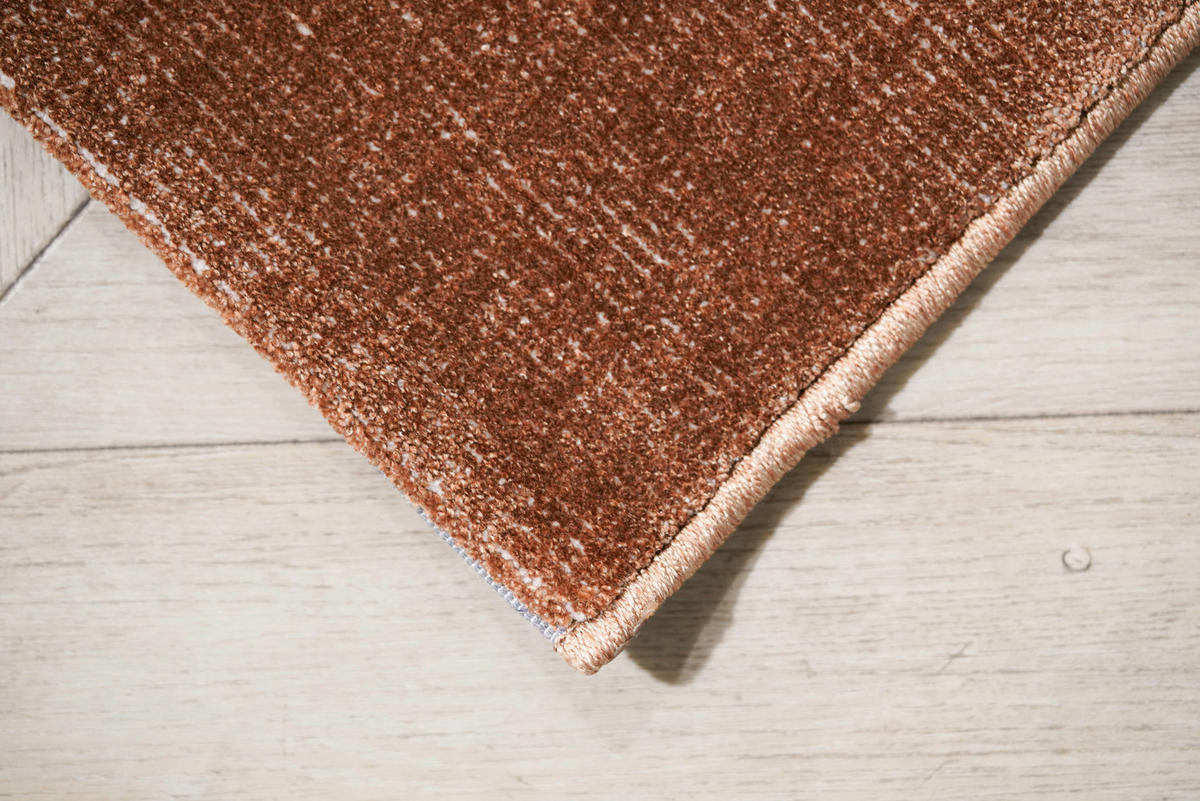 WEBTEPPICH 80/150 cm Marseille Rostfarben  - Rostfarben, KONVENTIONELL, Textil (80/150cm) - Dieter Knoll