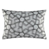 KISSENHÜLLE SW-Turn grau 58/38 cm  - Anthrazit/Hellgrau, Design, Kunststoff (58/38cm) - Schöner Wohnen