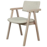 STOL     greige, ek Bianco  - ek Bianco/greige, Modern, trä/textil (55/76/55cm) - Best Price
