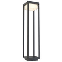 WEGELEUCHTE Outdoor 18/18/80 cm   - Schwarz, Trend, Metall (18/18/80cm) - MAYTONI
