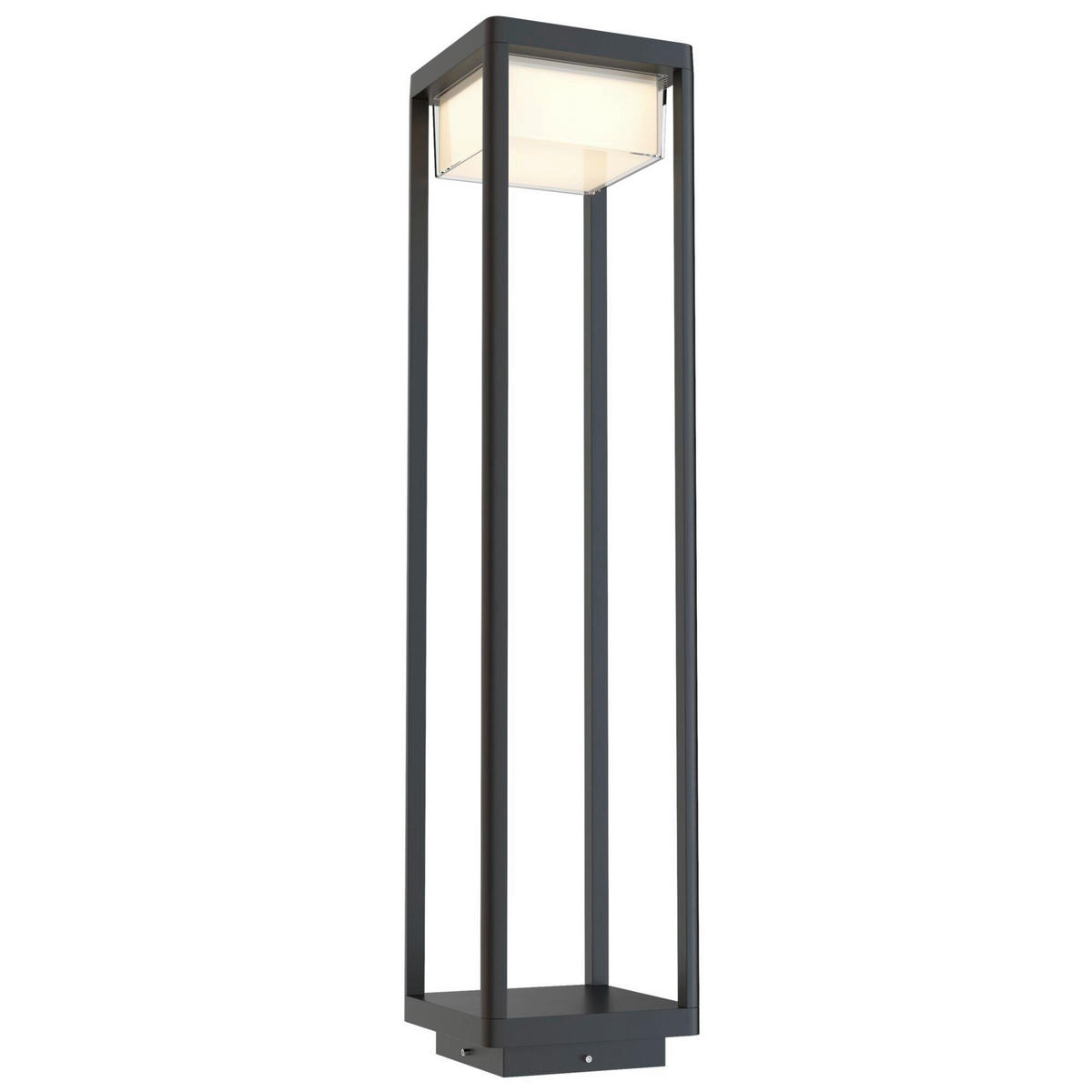 WEGELEUCHTE Outdoor 18/18/80 cm   - Schwarz, Trend, Metall (18/18/80cm) - MAYTONI