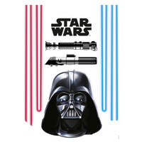 WANDTATTOO  - Blau/Rot, Basics, Kunststoff (50/70cm) - Xora