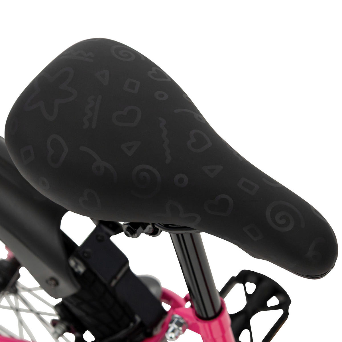 KINDERFAHRRAD 20 Zoll  - Pink, Basics, Metall (64/95/135cm)