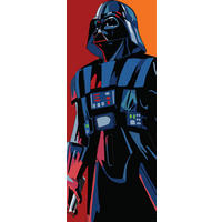FOTOTAPETE CYBERT BY VADER  - Blau/Rot, Design, Textil (100/250cm) - Star Wars