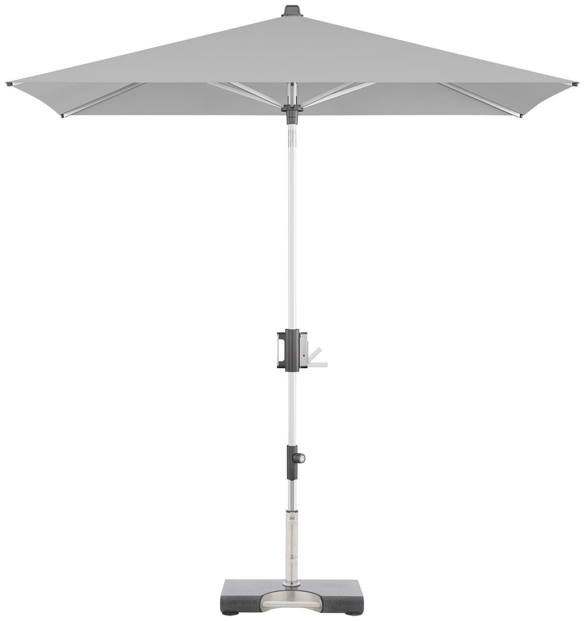 SONNENSCHIRMSTÄNDER Granit Anthrazit  - Anthrazit, Basics, Stein/Metall (55/7/26cm) - KNIRPS