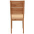 STUHL Wildeiche massiv Eichefarben - Eichefarben, Natur, Holz (43/94,5/50cm) - Linea Natura