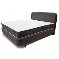 Pat Tapițat, 160/200 cm, antracit - antracit, Basics, lemn/metal (160/200cm) - Voleo