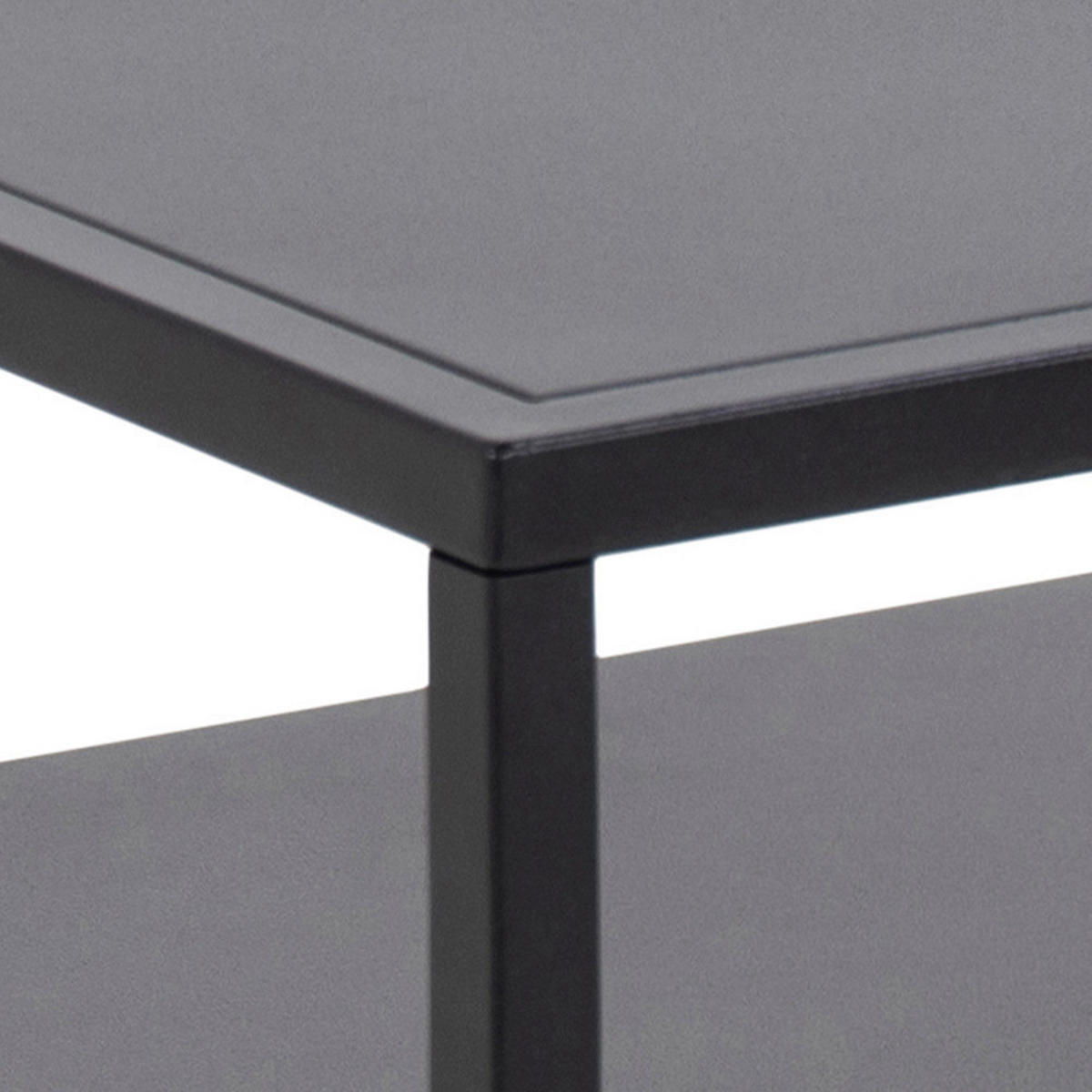 SOFFBORD i metall 60/60/45 cm  - svart, Trend, metall (60/60/45cm) - Best Price
