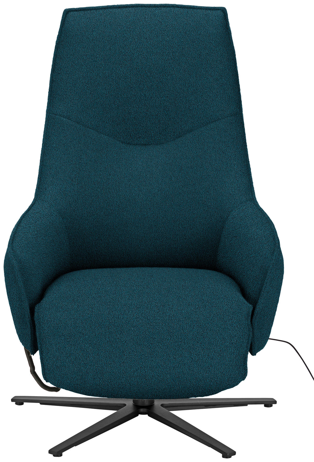 RELAXSESSEL in Textil Royalblau  - Royalblau/Anthrazit, Design, Textil/Metall (70/112/85cm) - Himolla Komfortklass