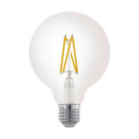 LED ŽÁROVKA E27 - čiré, Basics, sklo (13,7cm) - Homeware