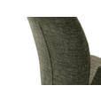 ARMLEHNSTUHL  , Stoffauswahl, Typenauswahl, Sitzfläche 360° drehbar, Gestellauswahl  , Flachgewebe  ,  - Schwarz/Olivgrün, Design, Textil/Metall (60/87/61cm) - Novel