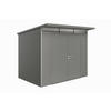 GERÄTEHAUS 260/218/220 cm  - Grau, Design, Metall (260/218/220cm) - Biohort