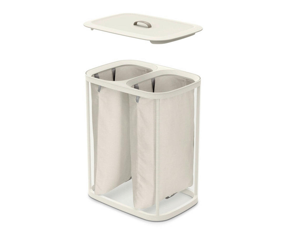 KANTA ZA VEŠ     56/71/39,5 cm     - bež, Osnovno, prirodni materijali (56/71/39,5cm) - Joseph Joseph