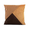 KISSENHÜLLE Peppino 50/50 cm  - Sandfarben/Dunkelbraun, Basics, Textil (50/50cm) - Novel