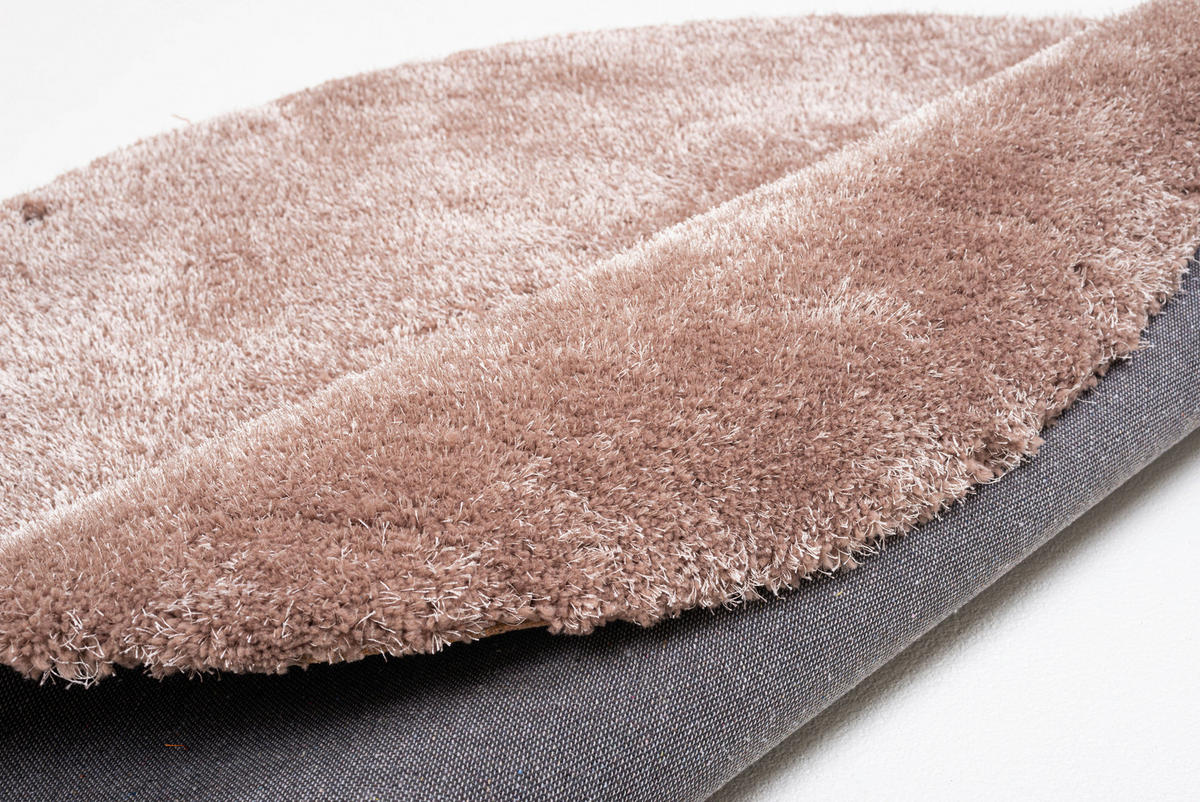 HOCHFLORTEPPICH 140/140 cm Hellbraun  - Hellbraun, Basics, Textil (140/140cm) - Tom Tailor