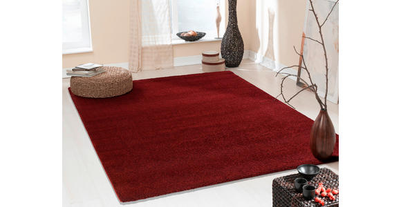 WEBTEPPICH 65/130 cm Monte Point Kastanienfarben  - Kastanienfarben, LIFESTYLE, Textil (65/130cm) - Novel