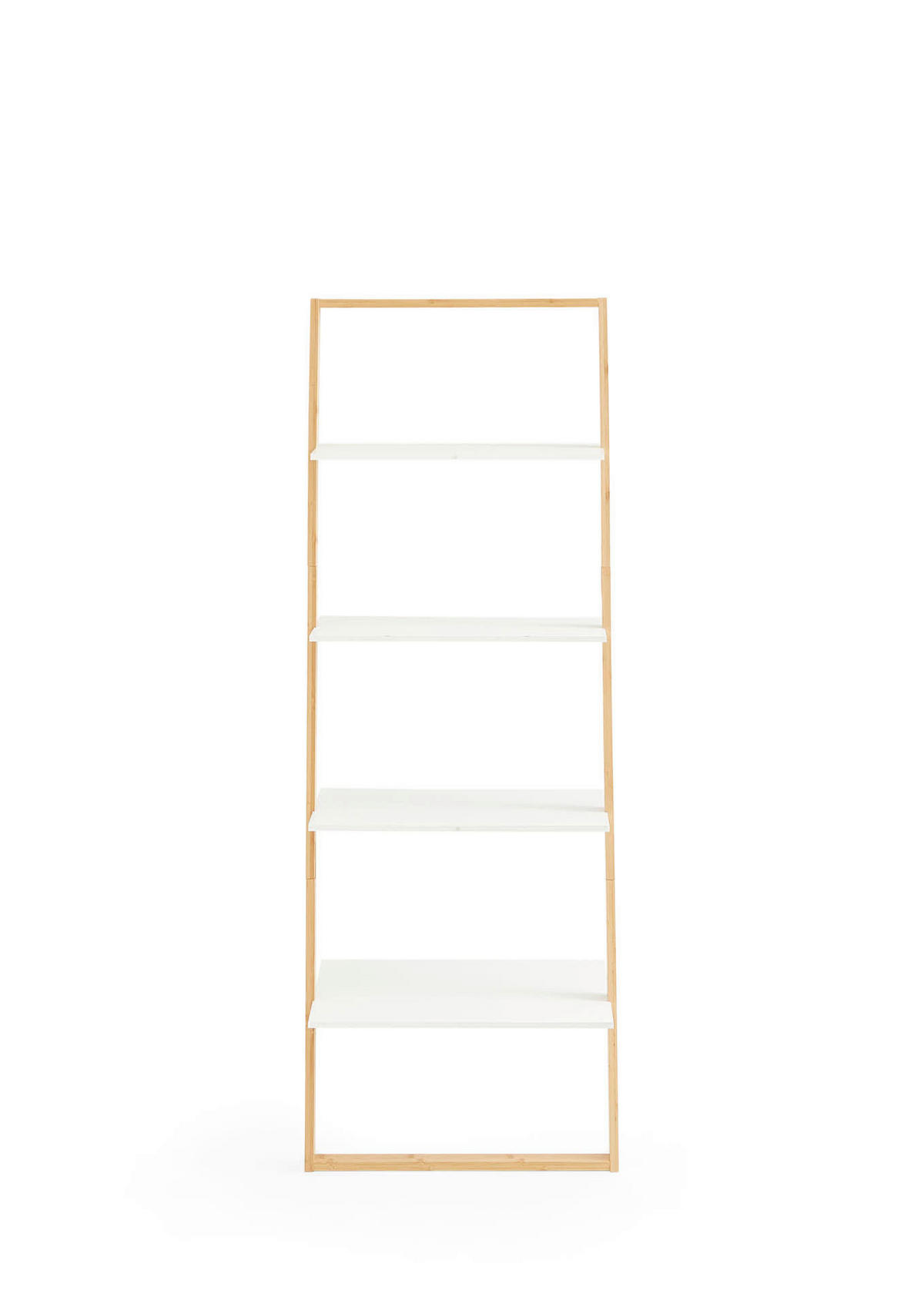 STANDREGAL Weiß  - Eichefarben/Weiß, Design, Holzwerkstoff (61,3/164/36,5cm) - MID.YOU