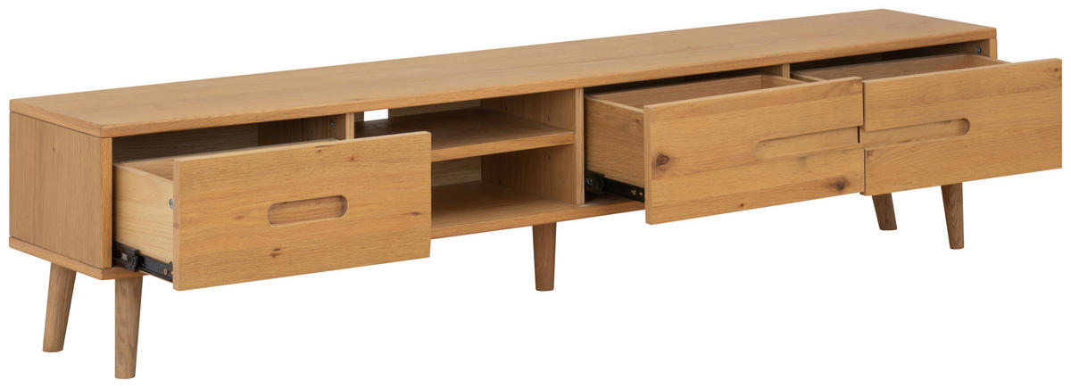 LOWBOARD 180/40/32 cm  - Naturfarben, LIFESTYLE, Holz/Holzwerkstoff (180/40/32cm) - MID.YOU