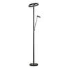 LED-DECKENFLUTER 28/180 cm    - Schwarz/Weiß, Design, Kunststoff/Metall (28/180cm) - Novel