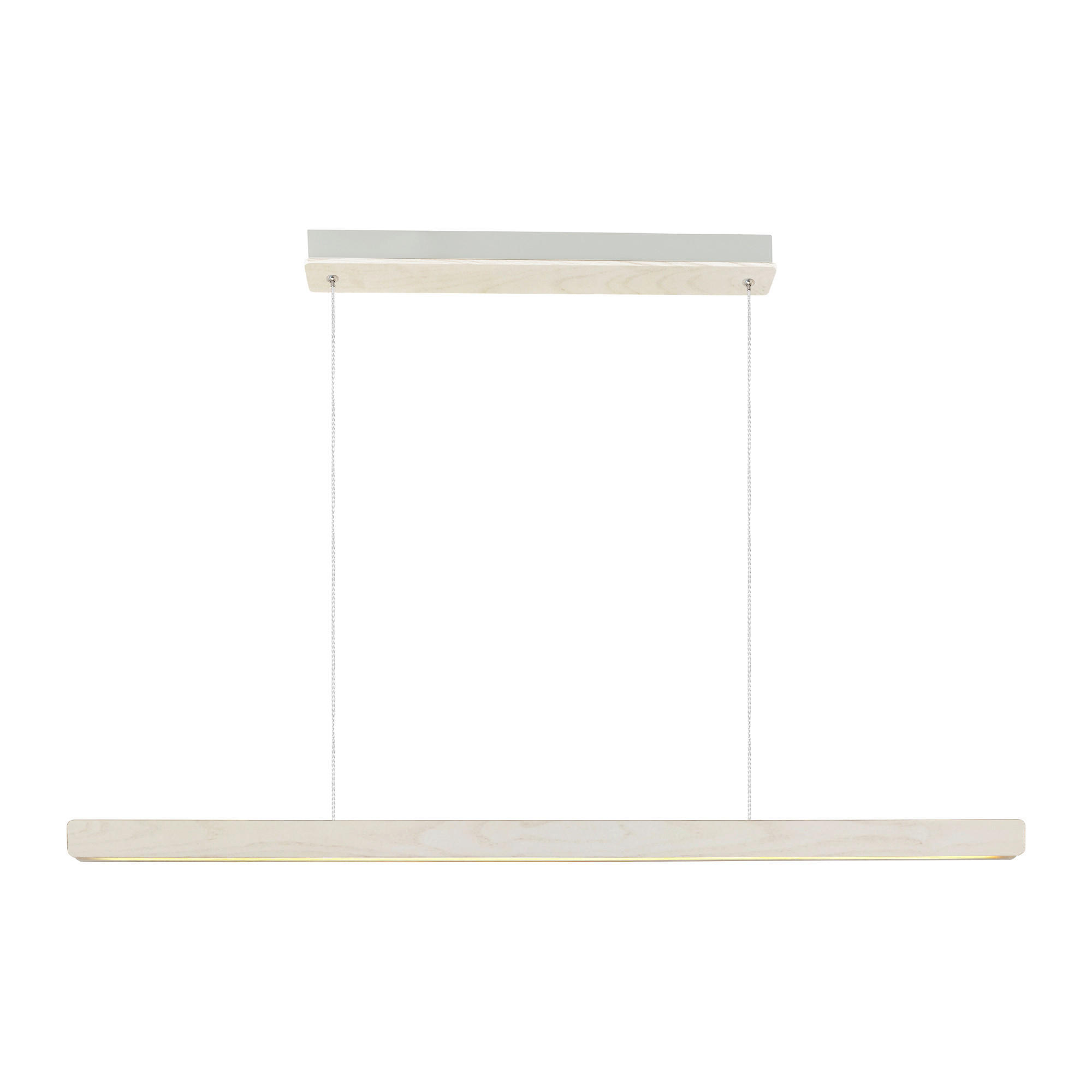 LED-HÄNGELEUCHTE Ilgas 4.5/3/5 cm  - Weiß, Design, Holz (4.5/3/5cm) - Nordlux