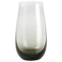 LONGDRINKGLAS 560 ml  - Grau, Trend, Glas (9/15cm) - Novel