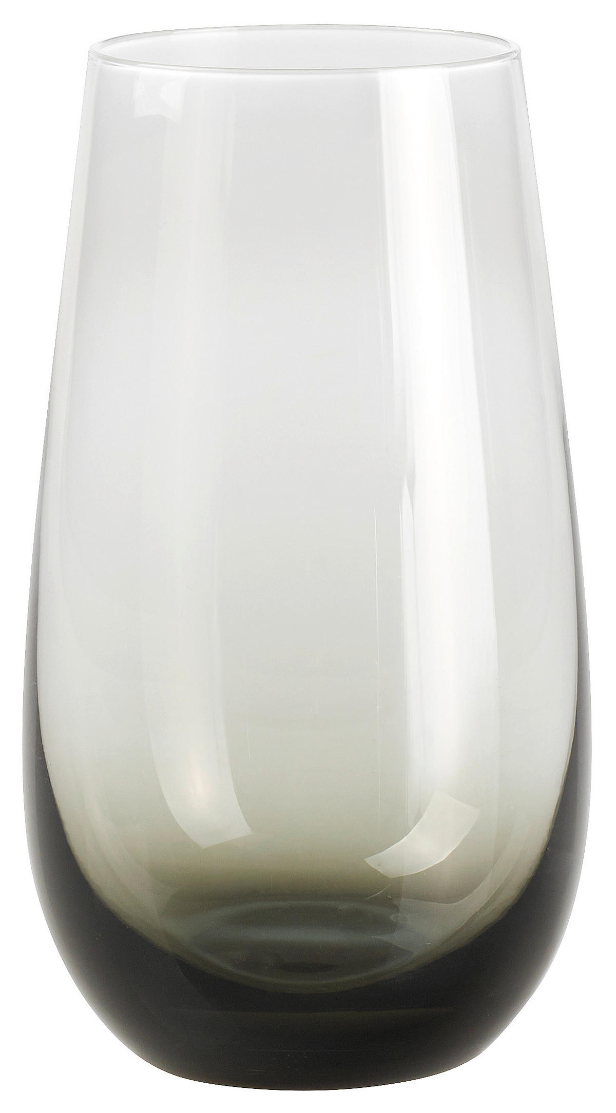 LONGDRINKGLAS 560 ml  - Grau, Trend, Glas (9/15cm) - Novel