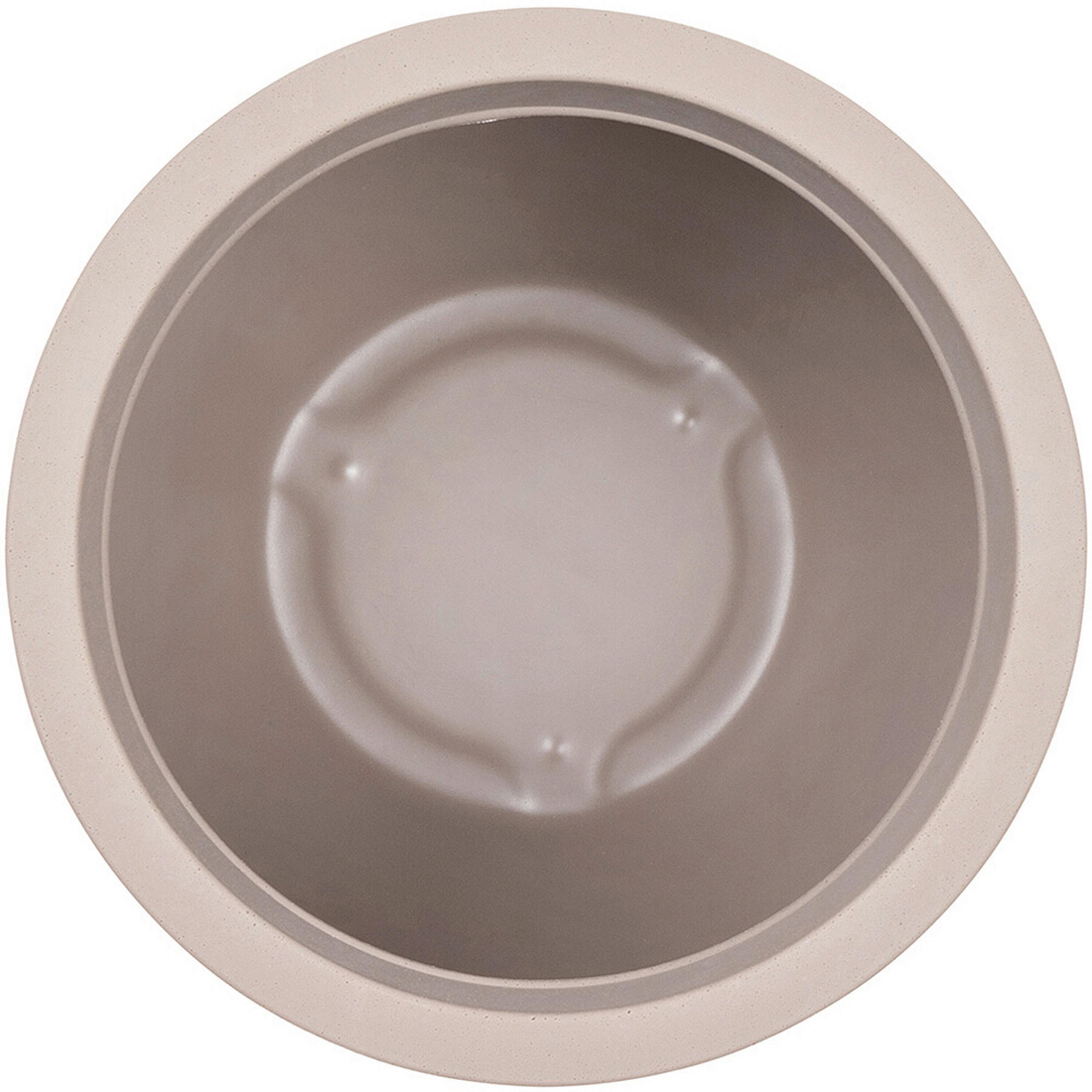 PFLANZENTOPF   - Taupe, Basics, Kunststoff (40/30,7cm) - Siena Garden