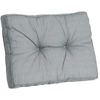 RÜCKENKISSEN  - Grau, Basics, Textil (60/43/8cm)